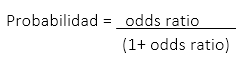 Verosimilitud fórmula 6