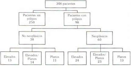 Hallazgos endoscópicos e histológicos en 348 pacientes