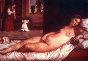 Venus de Urbino. Tiziano