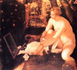 Susana y los viejos. Tintoretto