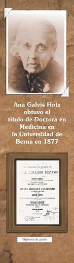 Ana Galvis Hotz, Primera Mujer Médica