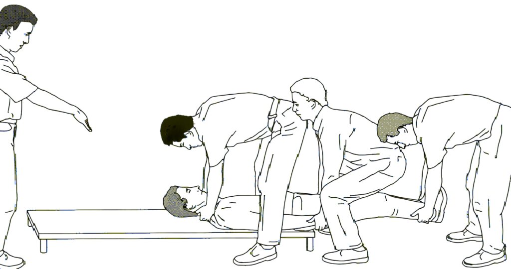 Inmovilización y Transporte Manual de Pacientes