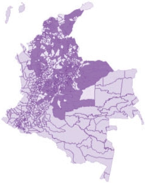 Mapa de riesgo de transmision de la enfermedad de chagas 