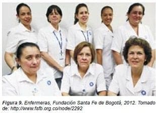 Enfermeras, Fundación Santa Fe de Bogotá