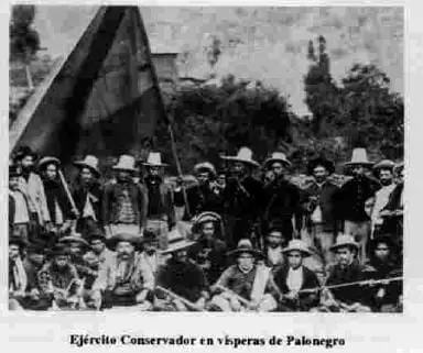 Ejercito Conservador Palonegro