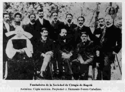 Fundación de la sociedad de cirugía Bogotá
