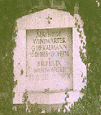 Lápida del Dr. Félix Winiwarter y esposa