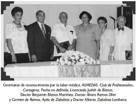 Ceremonia de reconocimiento por la labor médica