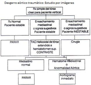 Desgarro aórtico traumático