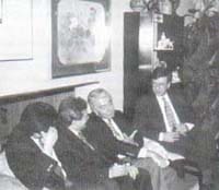 De izquierda a derecha Jhon Londoño, Antonio Iglesias, Donato Alarcón Segovia, Yesid Muñoz.