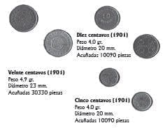 Moneda acuñadas para los lazaretos