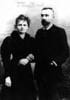 Madame Curie y su esposo Pierre