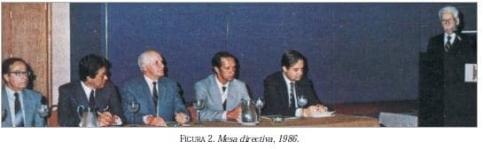 Mesa Directiva, 1986