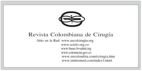 Revista Colombiana de Cirugía