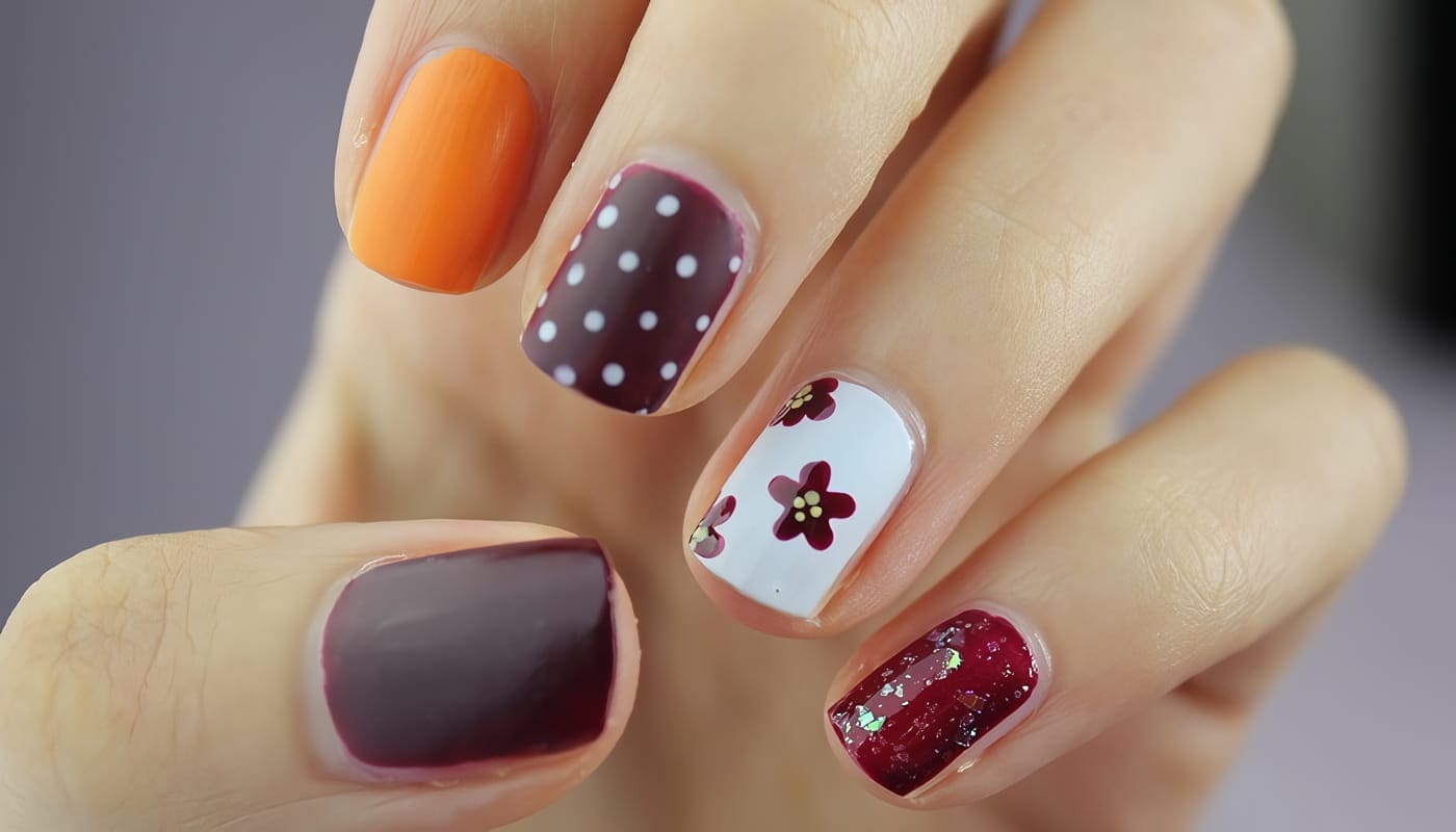 Uñas Brillantes y Decoradas