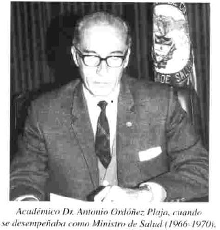 Académico Dr. Antonio Ordoñez Plaja