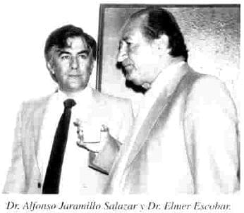 Dr. Alfonso Jaramillo Salazar y Dr. Elmer Escobar