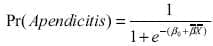 Apendicitis fórmula
