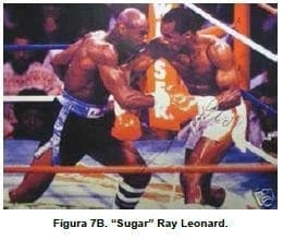 “Sugar” Ray Leonard en Boxeo