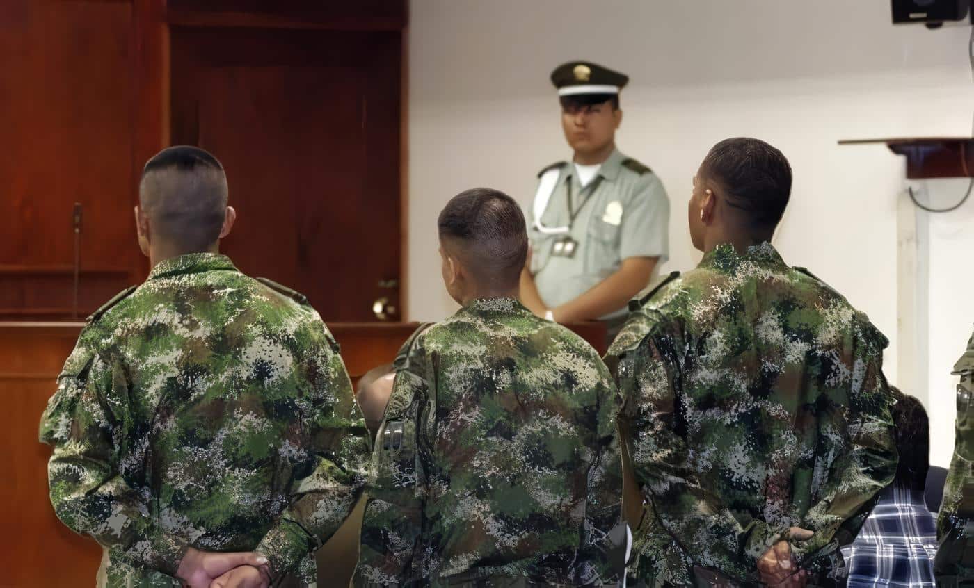 Punibilidad, Militar Colombiana.