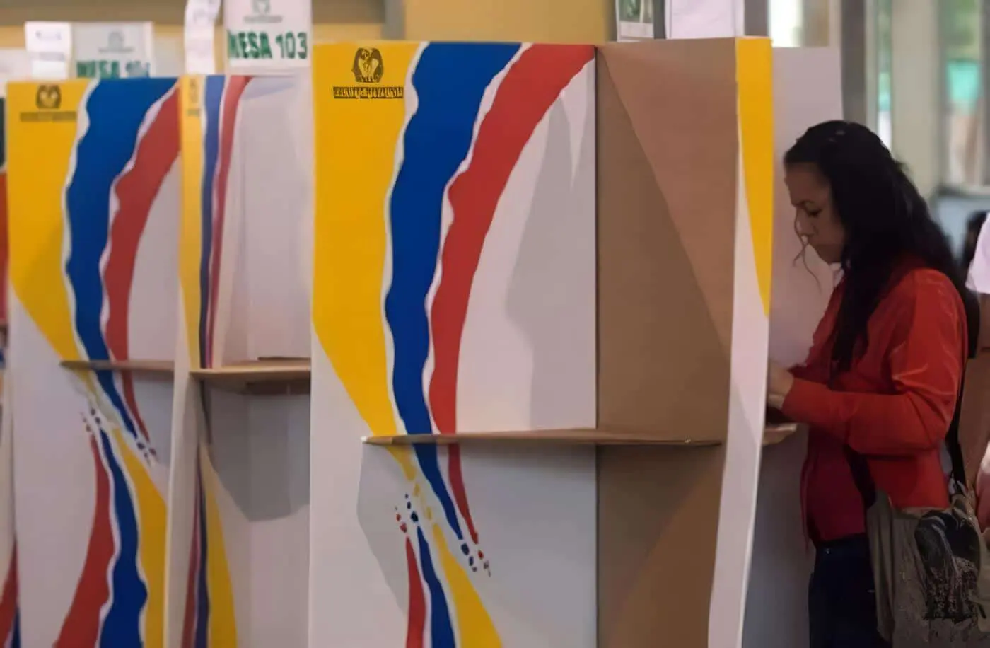 Resultado de imagen para votacion colombia