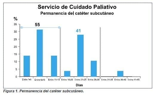 Permanencia del catéter subcutáneo