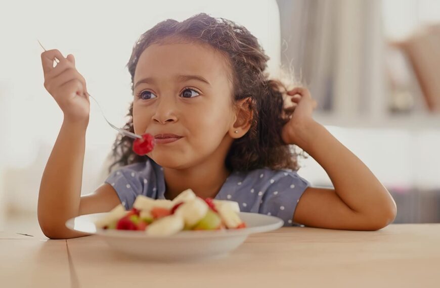 alimentación en los niños