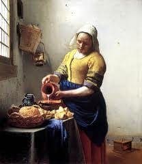 La lechera - Jan Vermeer