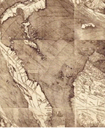 Mapamundi por Martín Waldseemüller