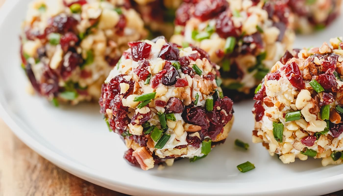 Bolitas De Queso, Nueces Y Jamón, Recetas De Navidad