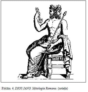 DIOS JANO. Mitología Romana. (rotada)
