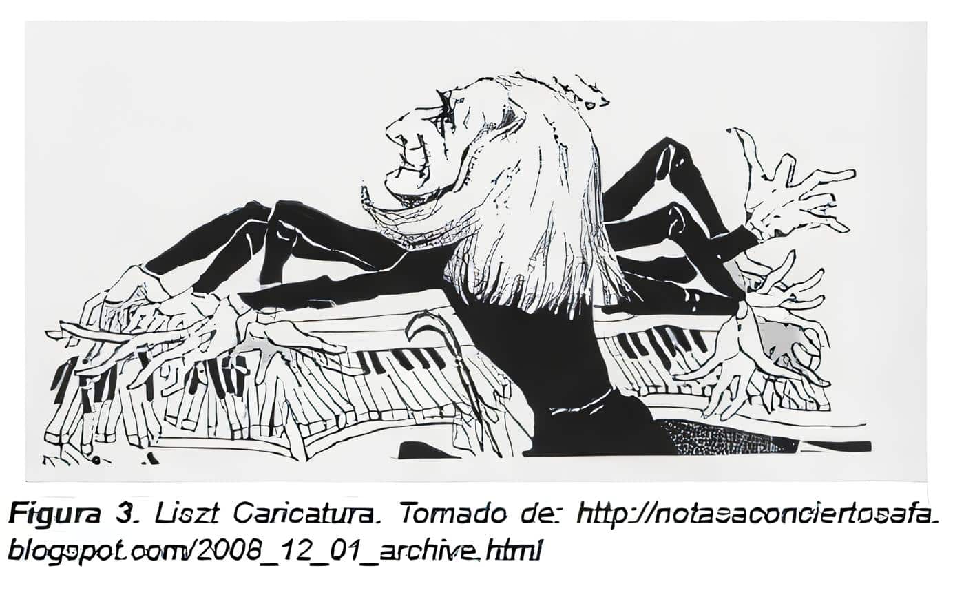 Weimar Liszt Caricatura