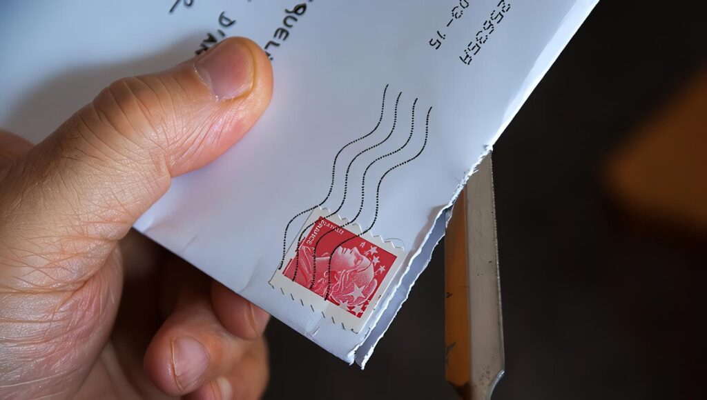 La Estampilla y La Carta