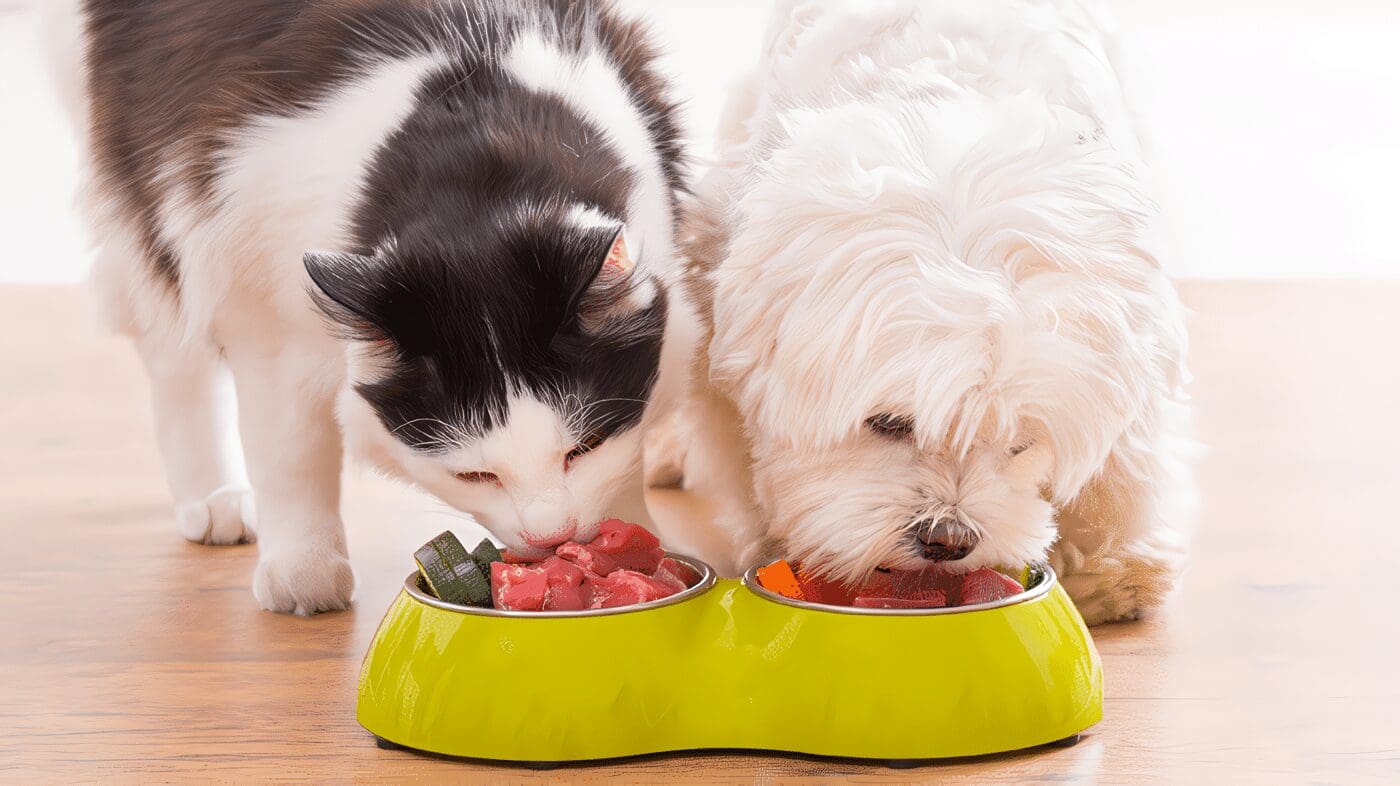 Escoger comida para mascotas