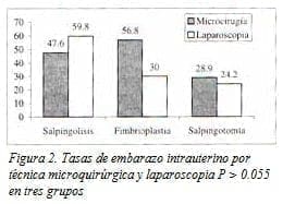 Embarazo Intrauterino por técnica Microquirúrgica y Laparoscopia