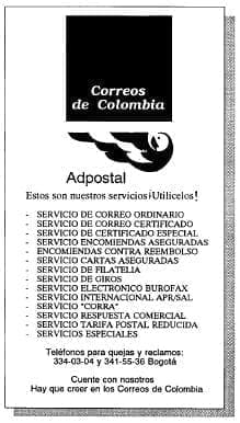 Correos de Colombia