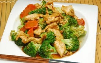 Pollo en Tiras con Verduras Chinas - Recetas con Pollo