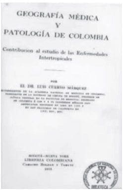 Geografía Médica y Patología, Colombia