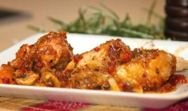 Pollo en Salsa Italiana