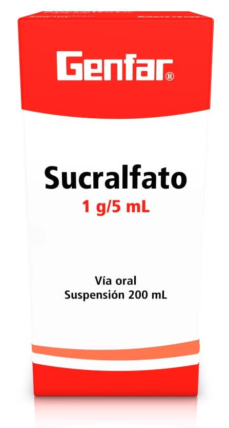 Sucralfato 1g 5ml Suspensión