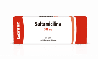 Sultamicilina 375mg Tabletas Recubiertas