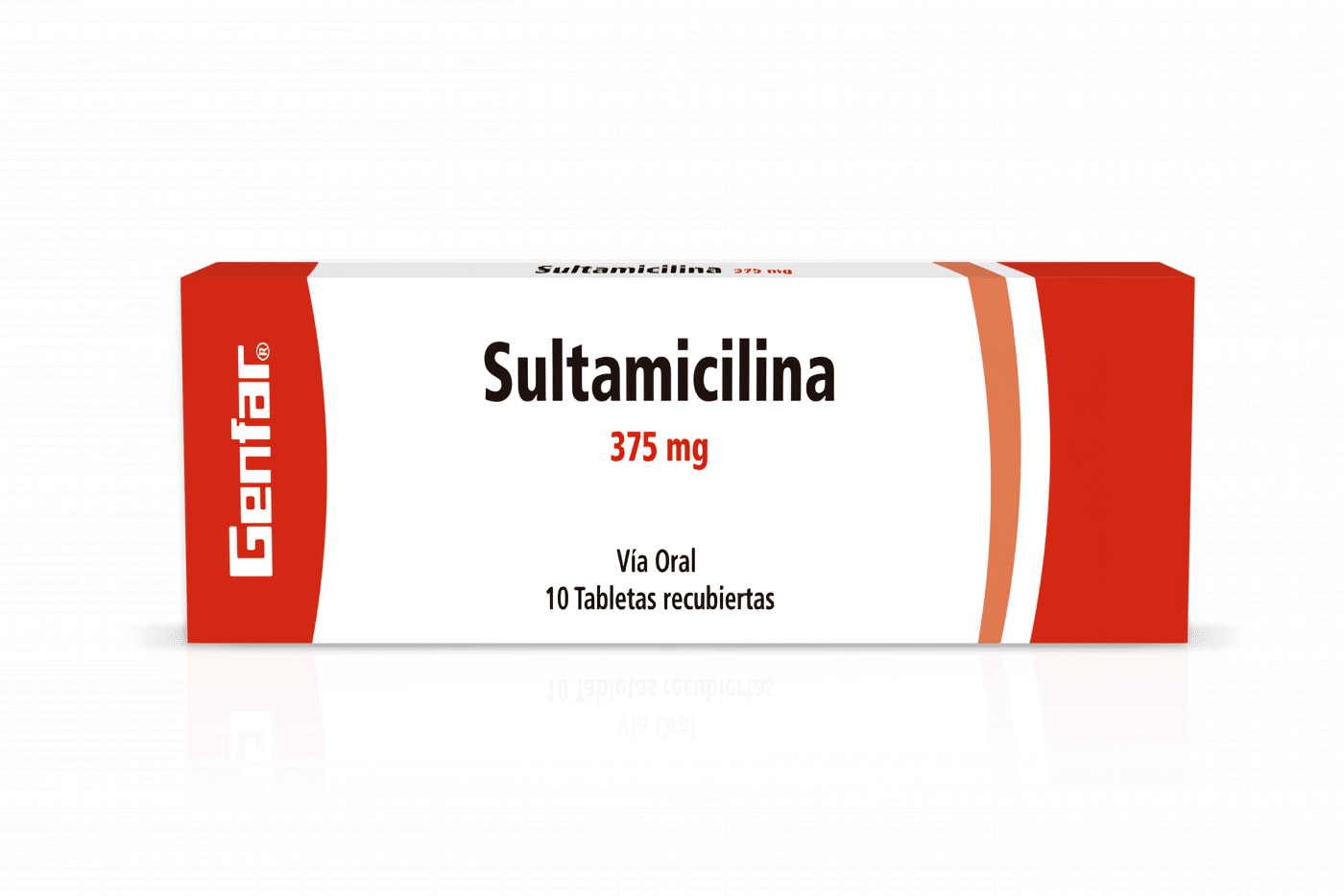 Sultamicilina 375mg Tabletas Recubiertas