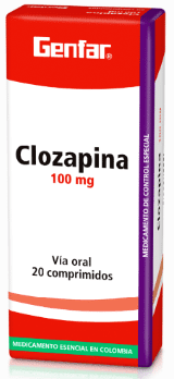 Clozapina Tabletas - Genfar