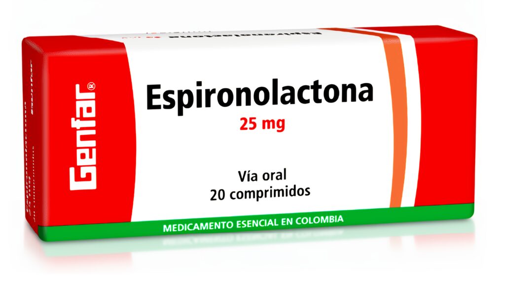 Espironolactona 25mg Tabletas