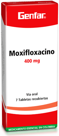 Moxifloxacino Tabletas - Genfar