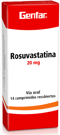 Rosuvastatina 20mg Tabletas - Genfar