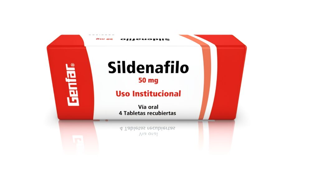 Sildenafilo 50mg Tabletas Recubiertas
