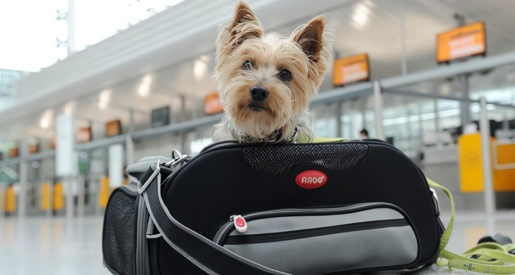 Viajar en avión con mascota