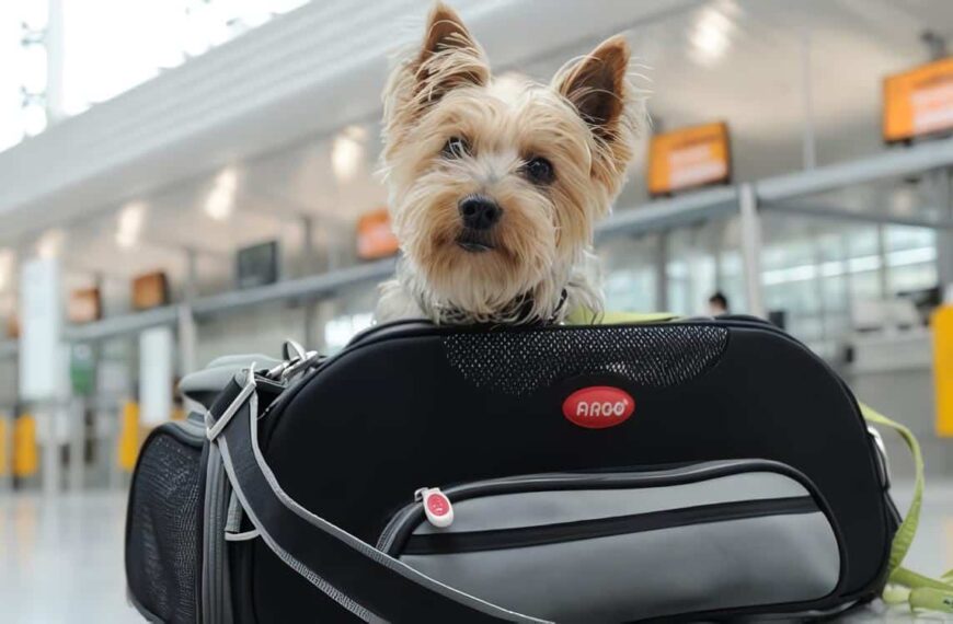 Viajar en avión con mascota