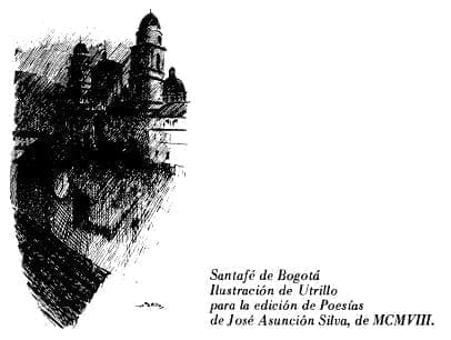 Santafé de Bogotá Ilustración de Utrillo